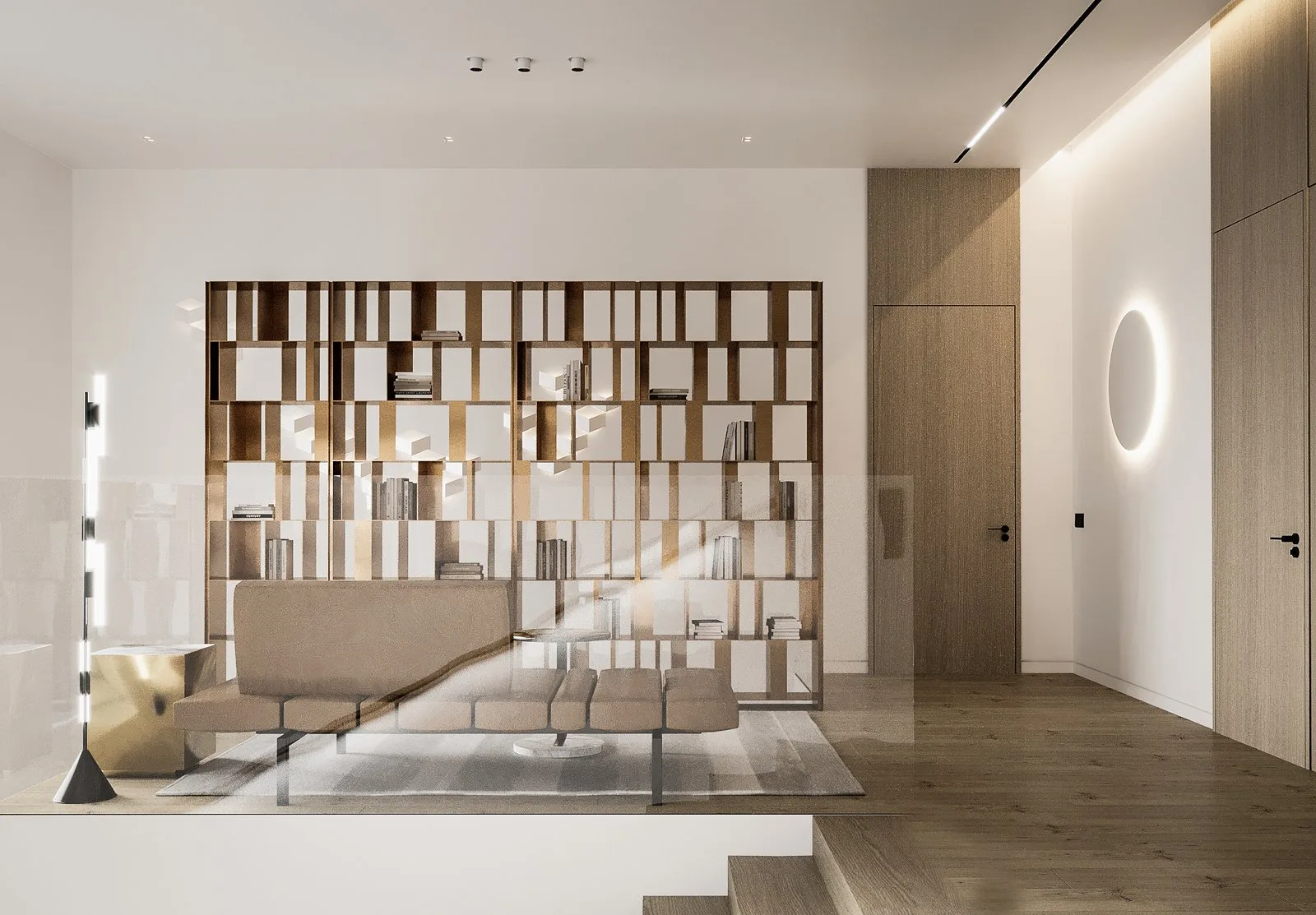 Individualaus namo interjeras
